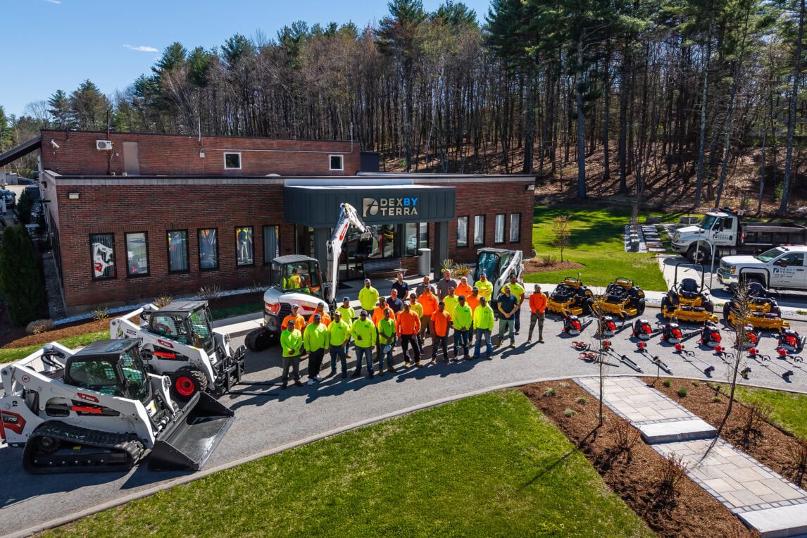 Dex by Terra's Commercial Landscape Installation & Maintenance Crew is ready for action!