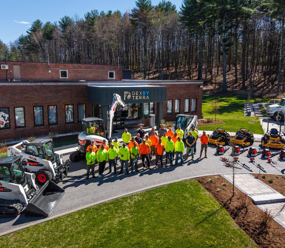 Dex by Terra's Commercial Landscape Installation & Maintenance Crew is ready for action!